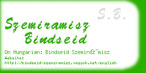 szemiramisz bindseid business card